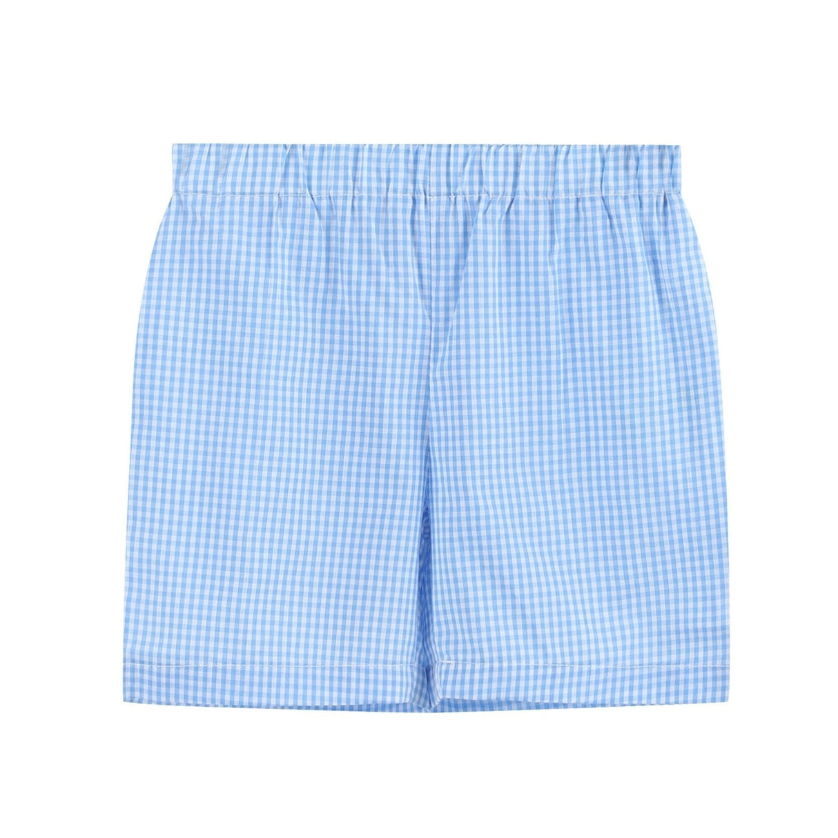 Light Blue Big Brother Smocked Shirt and Shorts Set