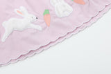 Light Purple Bunny and Flowers Dress