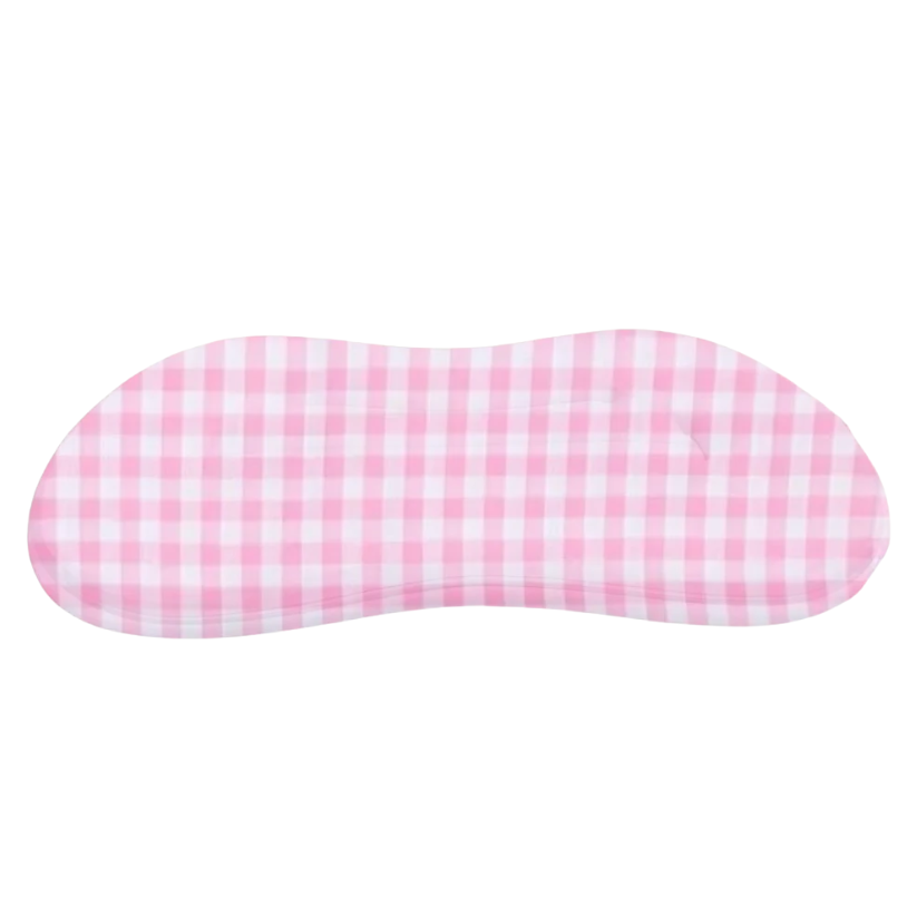 Pink White Gingham New Lounger Curve Cover