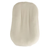 Oat Ribbed Baby Lounger Cover