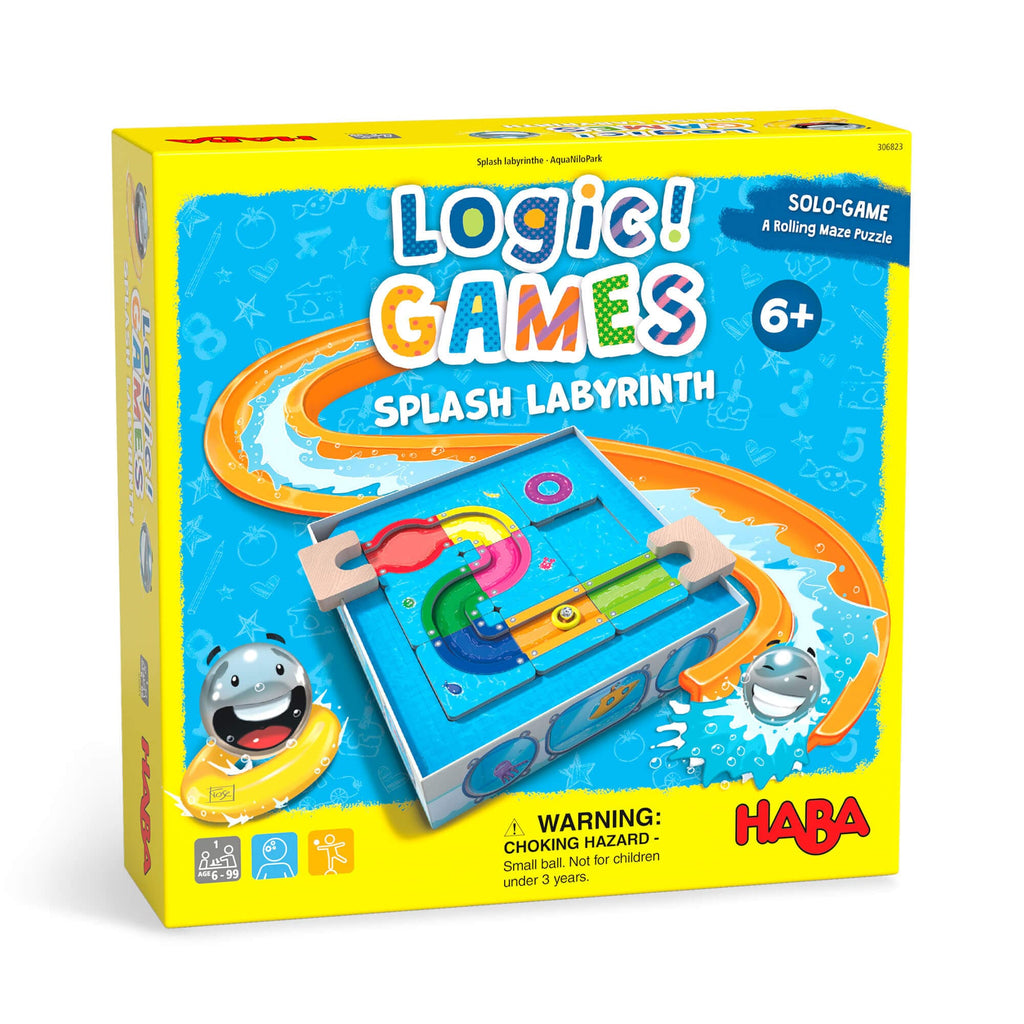 Logic! GAMES: Splash Labyrinth - HoneyBug 