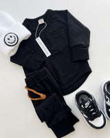 Lounge Set | Black - HoneyBug 