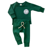 Lounge Set | Smiley Green - HoneyBug 