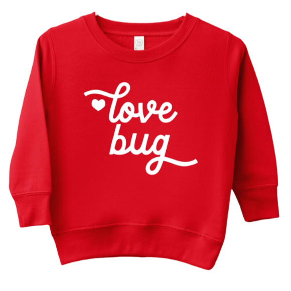 Love Bug Valentines Day Sweatshirt - HoneyBug 