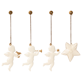 Metal Ornament Set - Holy Night - HoneyBug 