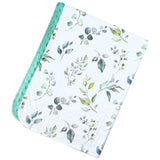 Premium Baby & Toddler Minky Blanket - Eucalyptus Greenery - HoneyBug 