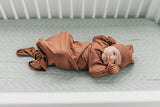 Desert Sage Muslin Crib Sheet - HoneyBug 