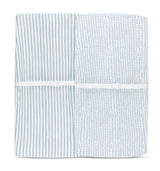 Waterproof Changing Pad Cover | Cradle Sheet Set - Misty Blue Stripes & Splash - HoneyBug 