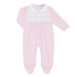 Signature Smocked Girls Footie