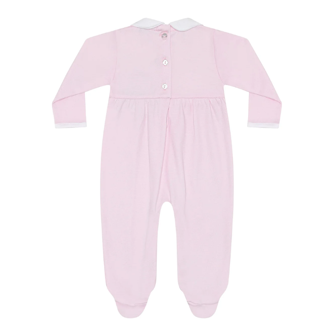 Signature Smocked Girls Footie