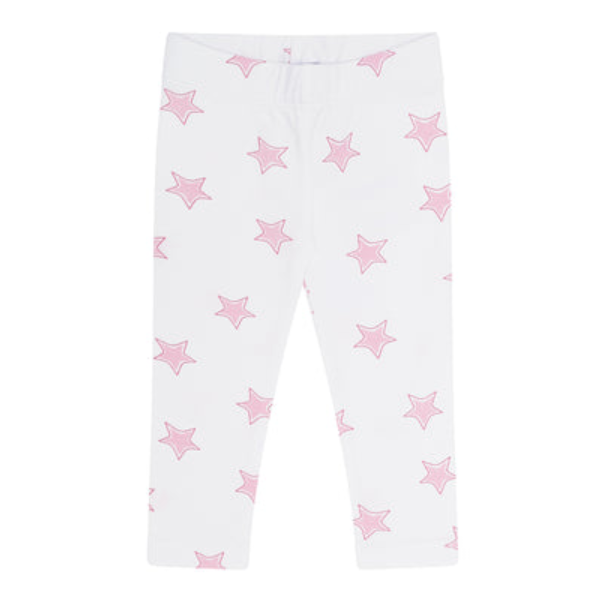 Pink Stars Tee-Leggings Set