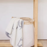 Heron Harmony Baby Blanket