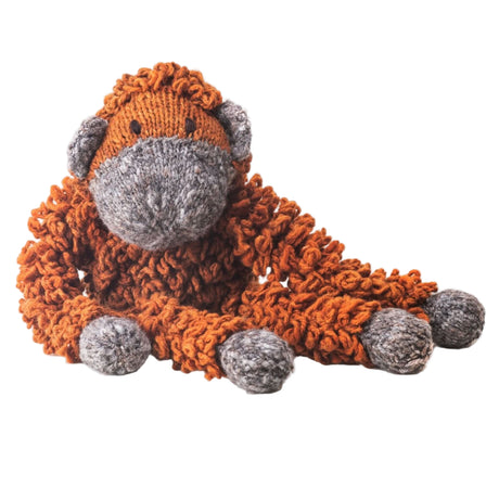 Wool Knit Buddy  | Opal the Oranguntan - HoneyBug 
