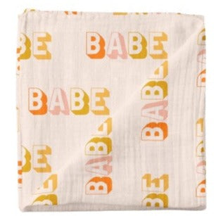 Babe Muslin Blanket - HoneyBug 