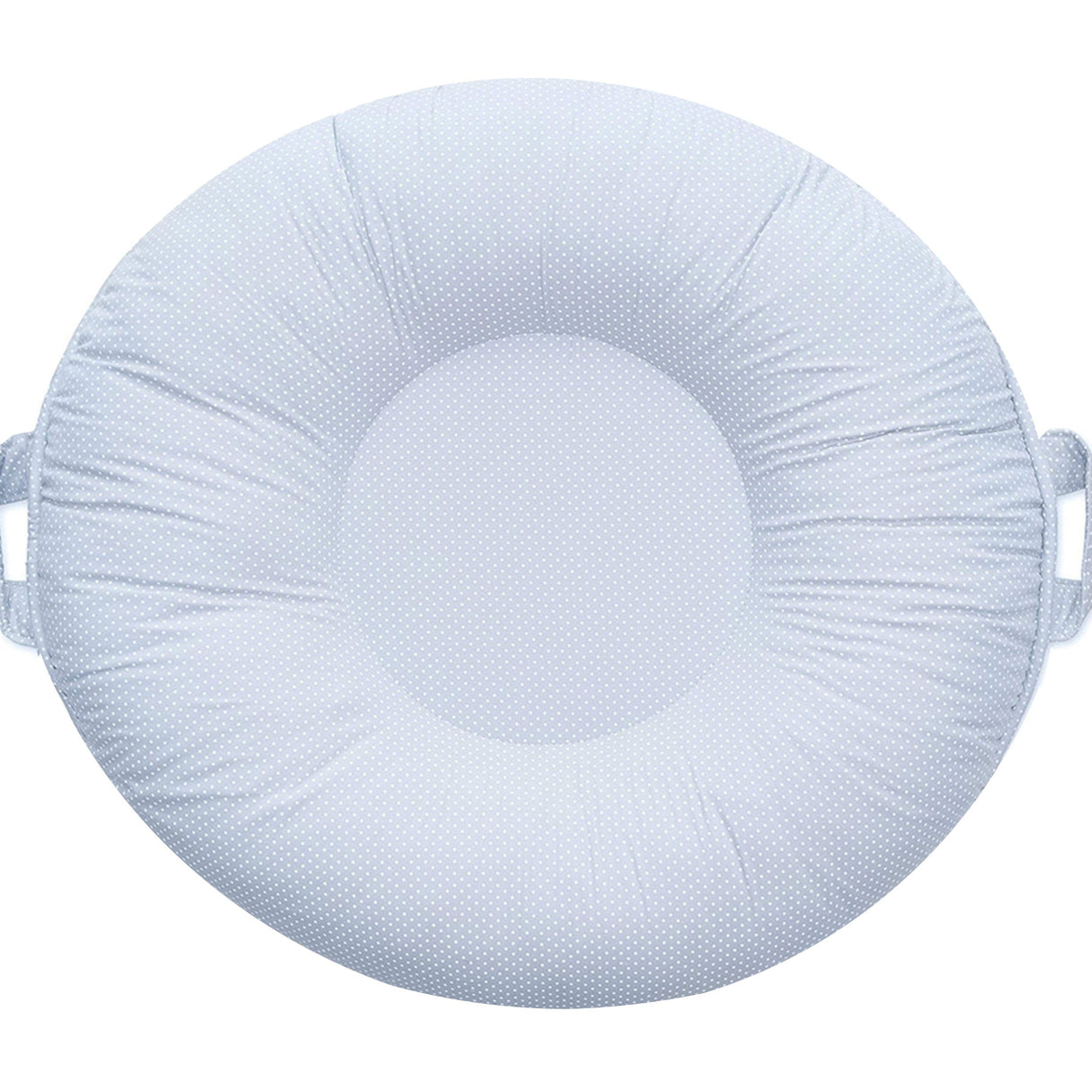 Serenity Light Gray Floor Cushion - HoneyBug 