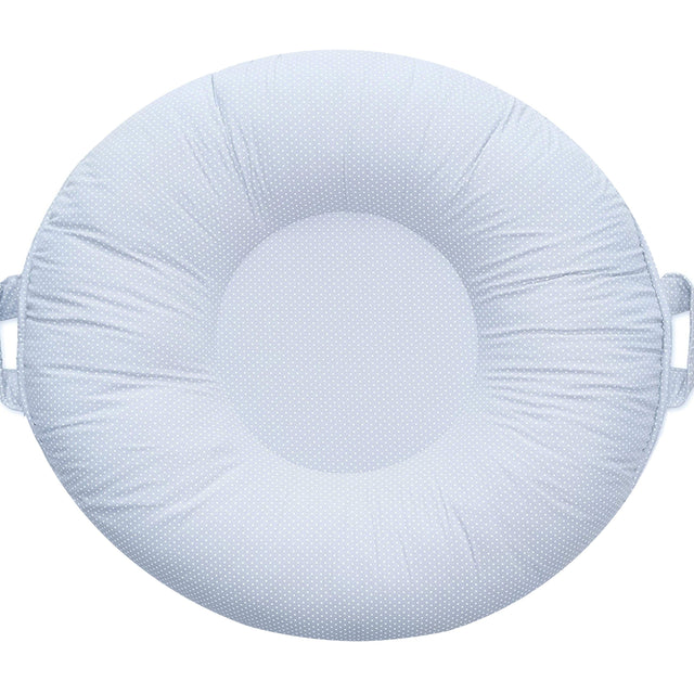 Serenity Light Gray Floor Cushion - HoneyBug 
