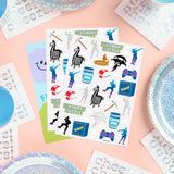 Birthday Battle Tats - 50 Temporary Tattoos