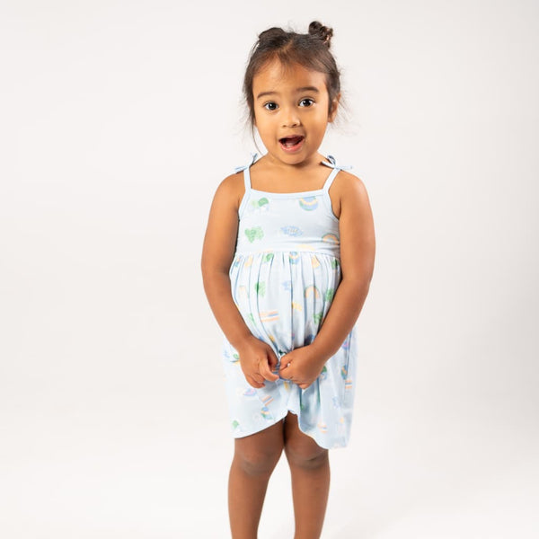 Pīʻāpā Toddler Bamboo Dress - HoneyBug 