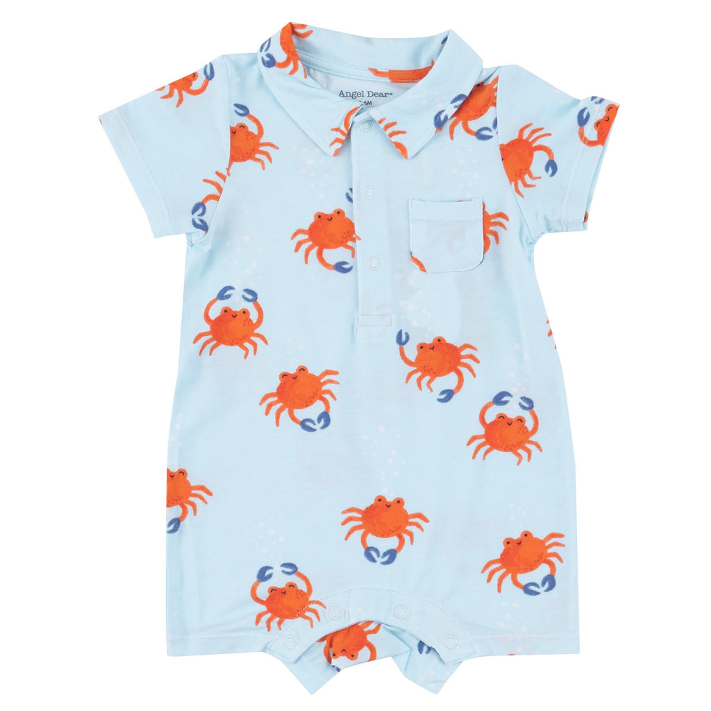 Polo Shortie - Crabby Cuties - HoneyBug 