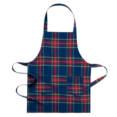 Kid's Apron in Windsor Tartan - HoneyBug 