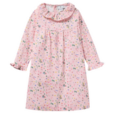 Girl's Twill Scarlett Nightgown in Vintage Sweets - HoneyBug 