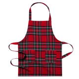 Kid's Apron in Imperial Tartan - HoneyBug 