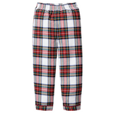 Kid's Brushed Twill Pajama Pant in Balmoral Tartan - HoneyBug 