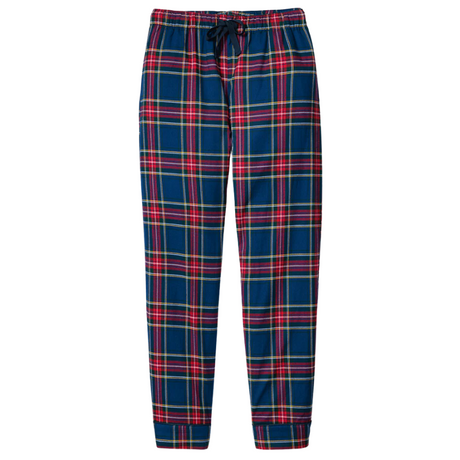 Women's Brushed Twill Pants in Windsor Tartan - HoneyBug 