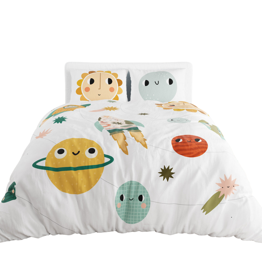 Space Explorer Duvet & Pillowcase - HoneyBug 