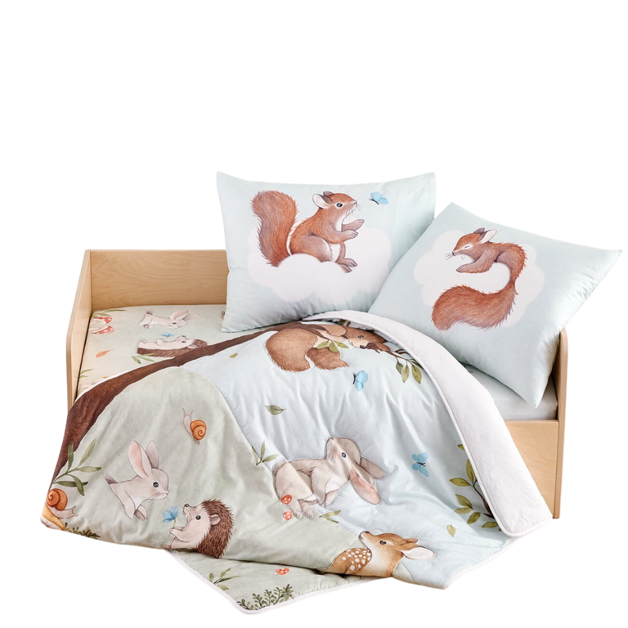 Enchanted Forest Toddler Bedding Set - HoneyBug 