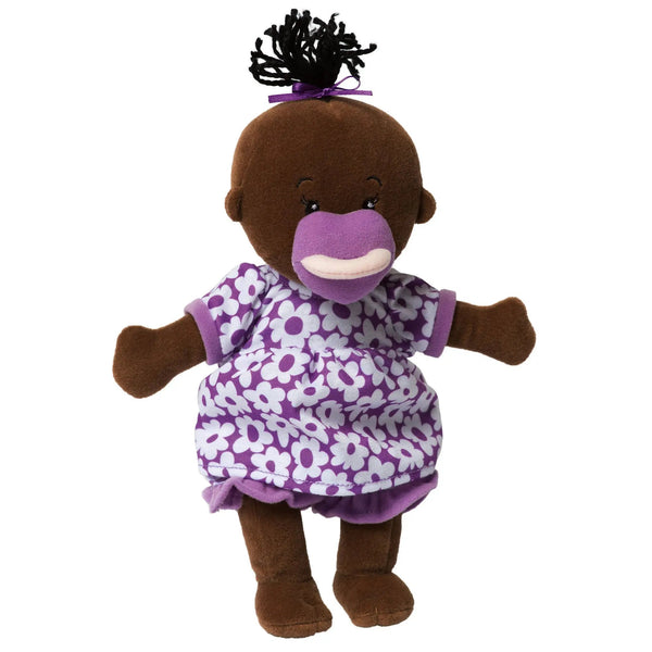Wee Baby Stella Doll Brown with Black Hair by Manhattan Toy - HoneyBug 