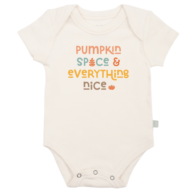 graphic bodysuit | pumpkin spice nice - HoneyBug 