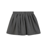 Purple Halloween Ruffle Top and Gray Skort Set