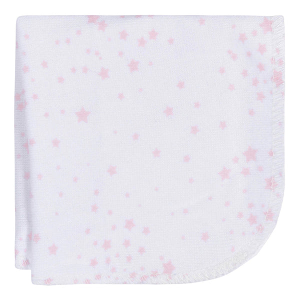 4-Pack Baby Girls Stars Washcloths - HoneyBug 