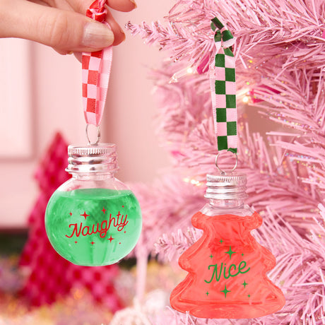 Christmas Spirit Ornaments - 10 Shot Glass Ornaments