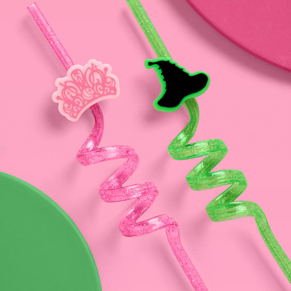 Emerald City Straws - 12 Reusable Straws
