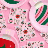 Deck the Halls Napkins - 25 Square Napkins