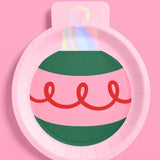 Christmas Ornament Plates - 24 Paper Plates