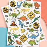 Dino-mite Tats - 44 Foil Temporary Tattoos