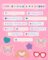 Eras Classroom Affirmations Set - 20 Bulletin Board Pieces