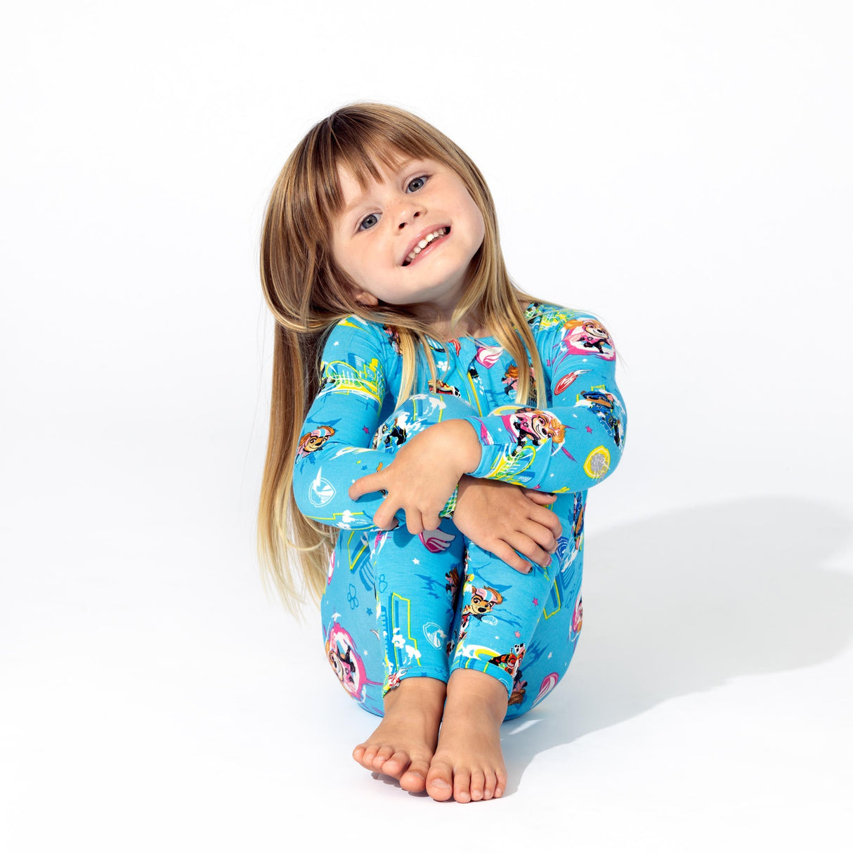 PAW Patrol: The Mighty Movie - Mighty Pups Bamboo Convertible Footie - HoneyBug 