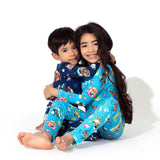 PAW Patrol: The Mighty Movie - Mighty Vehicles Bamboo Kids Pajamas - HoneyBug 