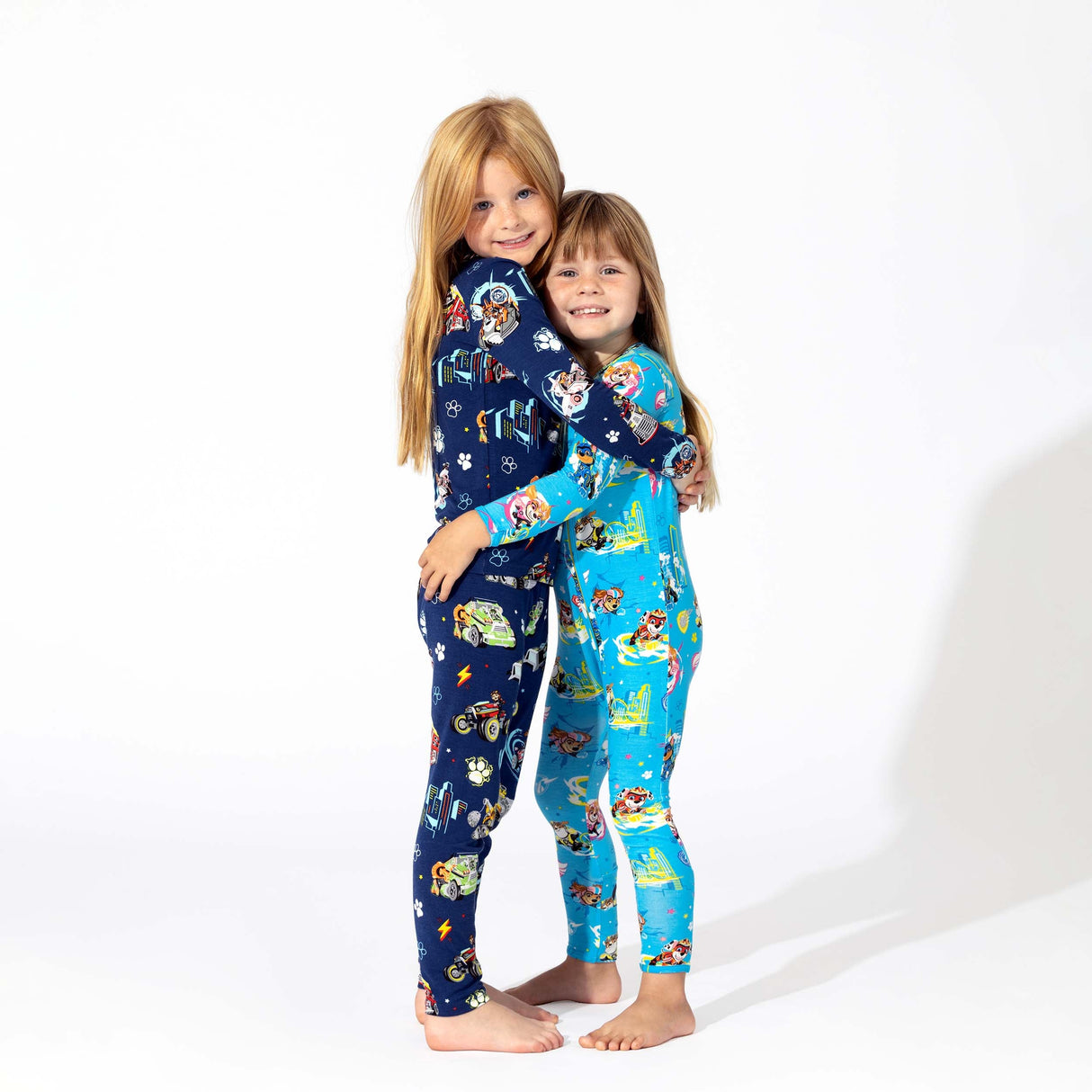 PAW Patrol: The Mighty Movie - Mighty Vehicles Bamboo Kids Pajamas - HoneyBug 