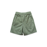 Pull On Straight Shorts | Sage Green - HoneyBug 