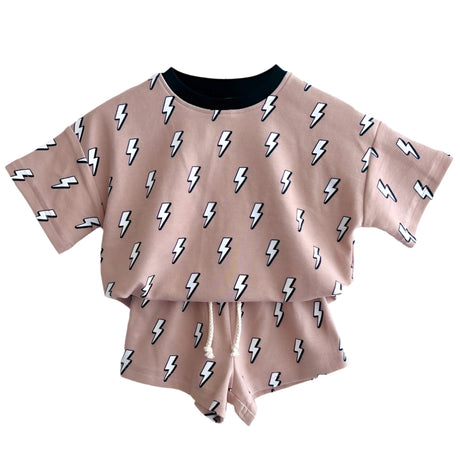 Shorts Set | Lightning Bolt - HoneyBug 