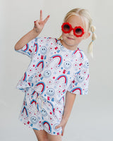 Shorts Set | Little Miss USA - HoneyBug 