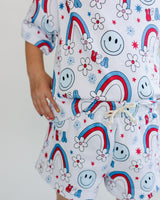 Shorts Set | Little Miss USA - HoneyBug 