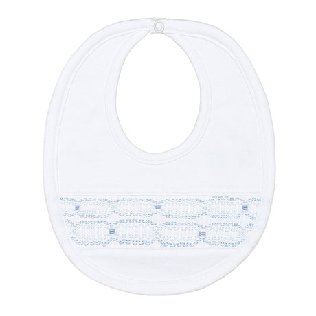 Signature Smocked Boys Bib