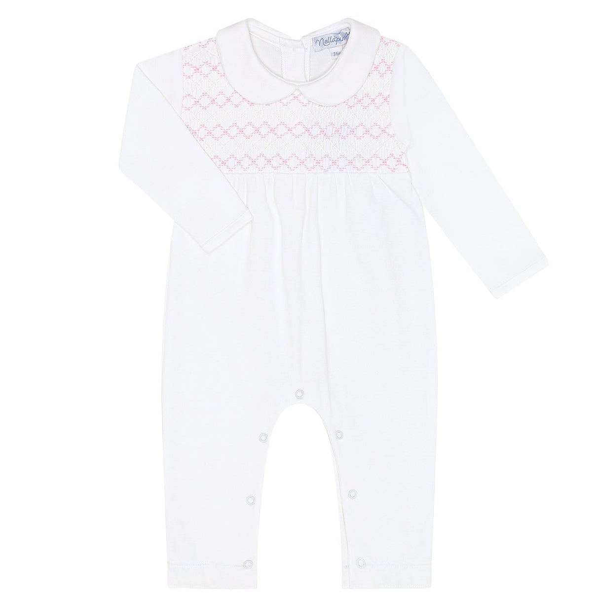 Signature Smocked Girls Playsuit