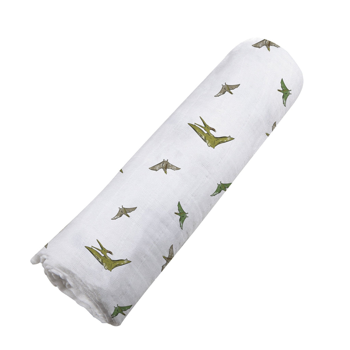 Pteranodon Cotton Muslin Swaddle - HoneyBug 